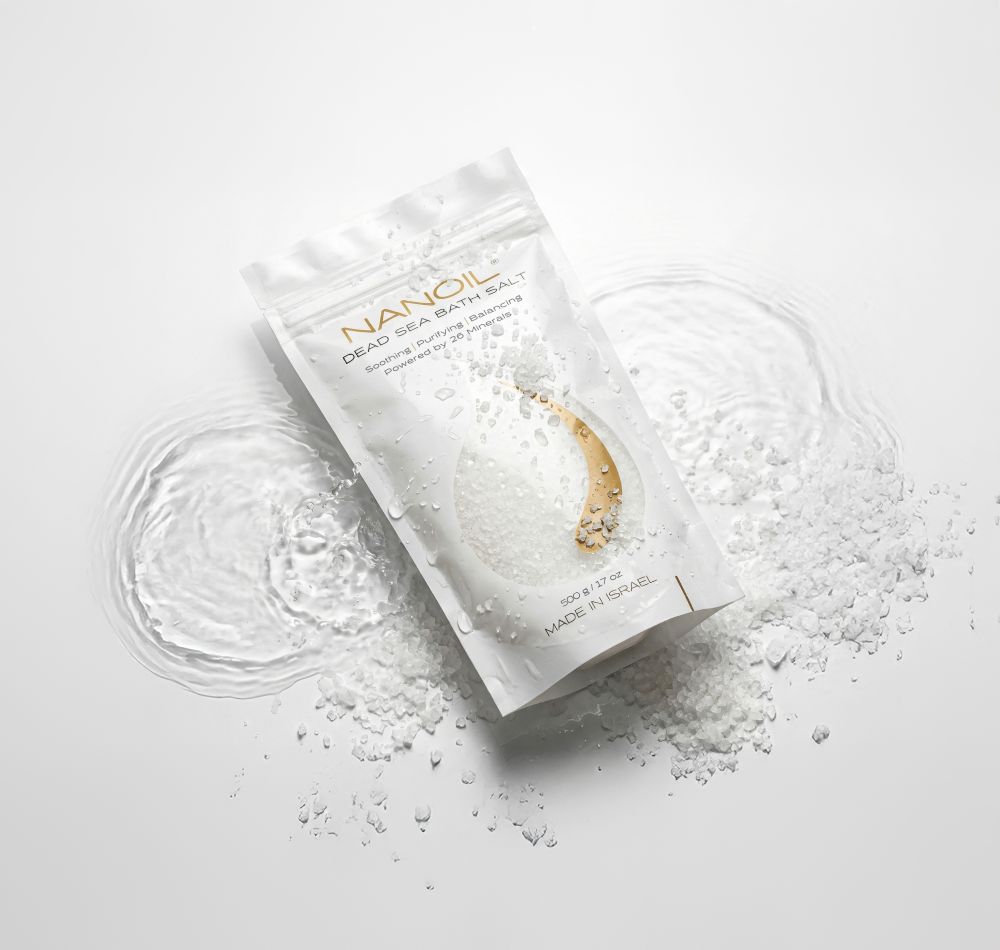 nanoil badesalt badekar